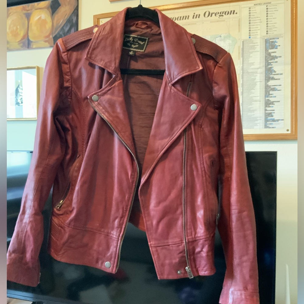 Lucky Brand Leather Jacket